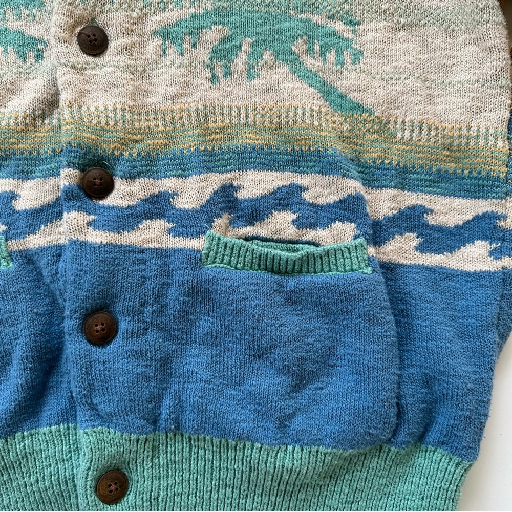 Faherty Multicolor Patterned Cardigan - Picture 12 of 15